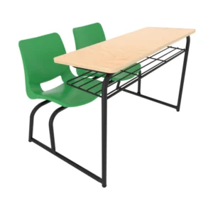 PUPITRE BINARIO EVO CUB. TRIPLAY BARNIZADO ADULTO