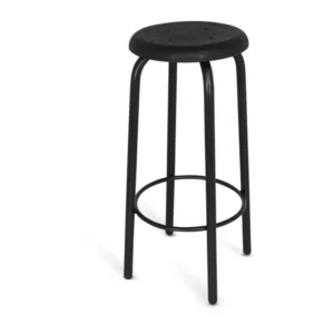 BANCO DE LABORATORIO PINTADO, ASIENTO DE POLIPROPILENO