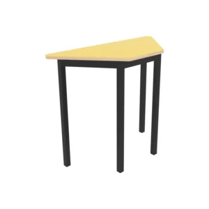 MESA TRAPEZOIDAL IND. 90X40X75CM CUB. TRIPLAY C/LAM PLASTICO