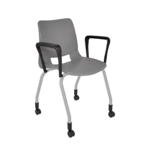 SILLA SECRETARIAL APILABLE BOLD CON BRAZOS PINTADA